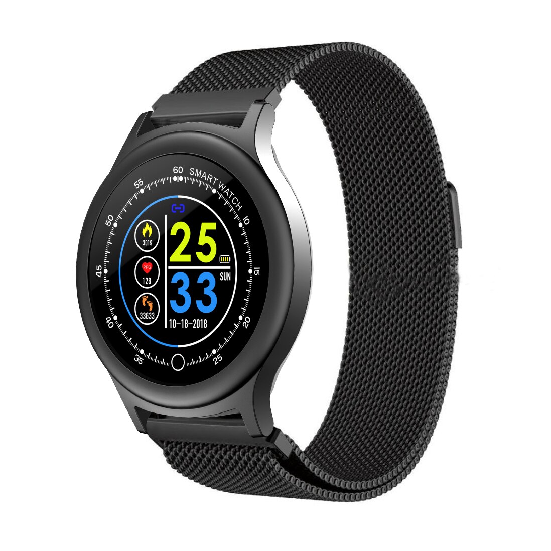 Carkira Q28 Smartwatch Android IOS Bluetooth Wasserdicht Herz Bewertung Blutdruck Monitor Für Sport Männer Frauen