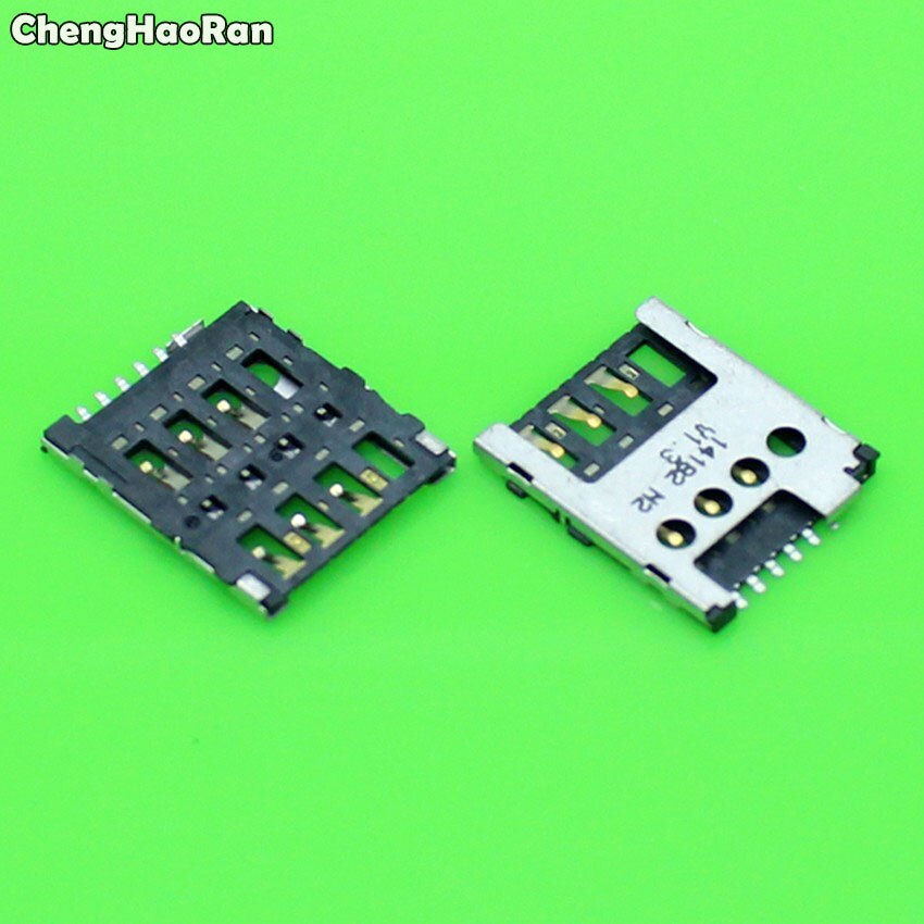 ChengHaoRan 2 stks Sim Kaartlezer Lade Socket Slot Micro Connector Voor Nokia Lumia 630 635 636 638 730 X XL