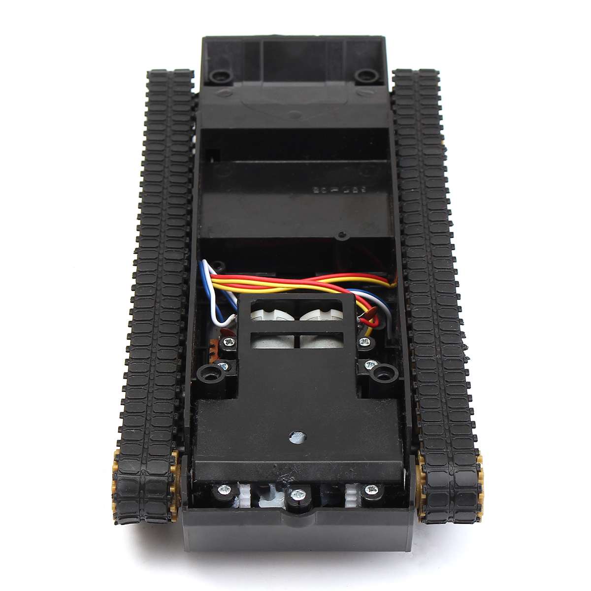 3V~7.4V Rc Tank Smart Robot Tank Car Chassis Kit Rubber Track Track Kit for Arduino SCM