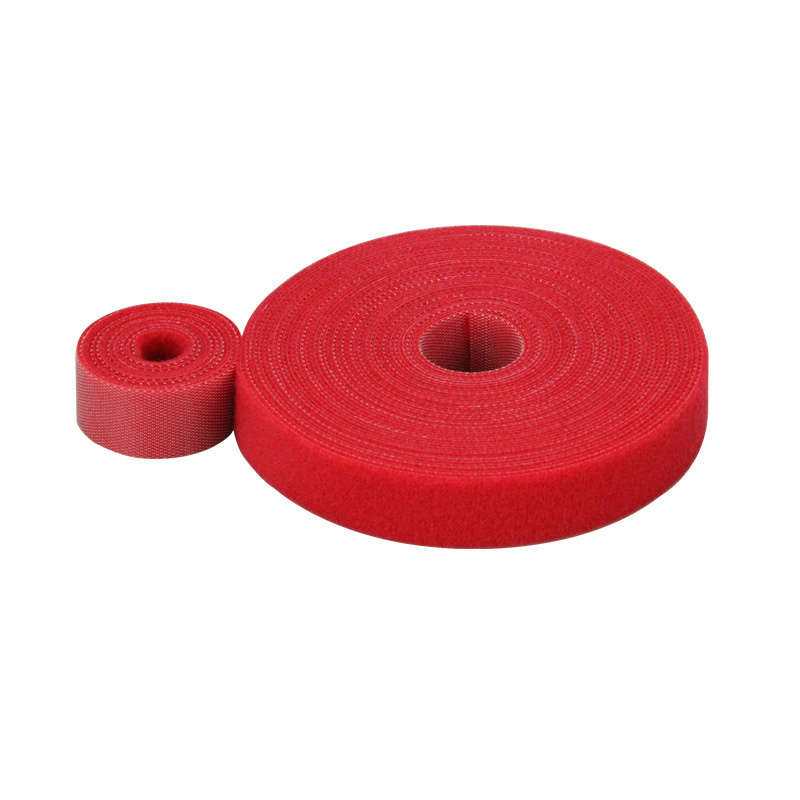 Kabelstropper, selvklæbende velcrobånd, nylonfastgørelsesbånd, krogstropper, ledningsorganisator, monteringsstrop til kabler: 20mm / Antik kobber