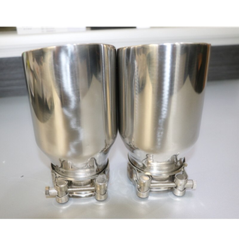 LENTAI Universal Car Auto Exhaust Muffler Tip Stai... - Vicedeal