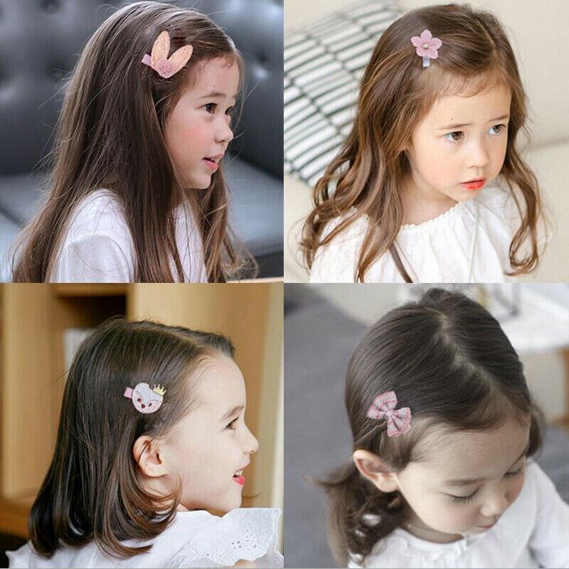 Baby Accessories Kids Girls Hair set Hair Clips Barrette Hairpin 24-piece Set Hair Accessory Box Bowknot