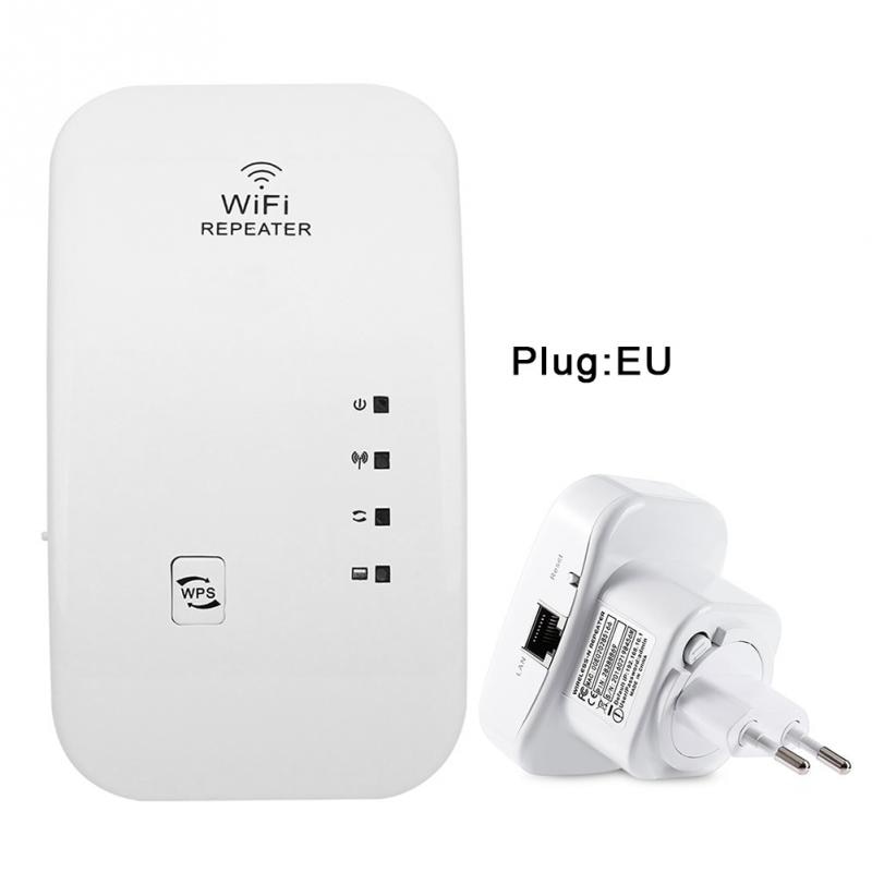 Wireless WIFI Repeater 300Mbps Wifi Extender Long Range Wi fi Signal Amplifier Wi-fi Booster Access Point Wlan Repiter: Plug EU