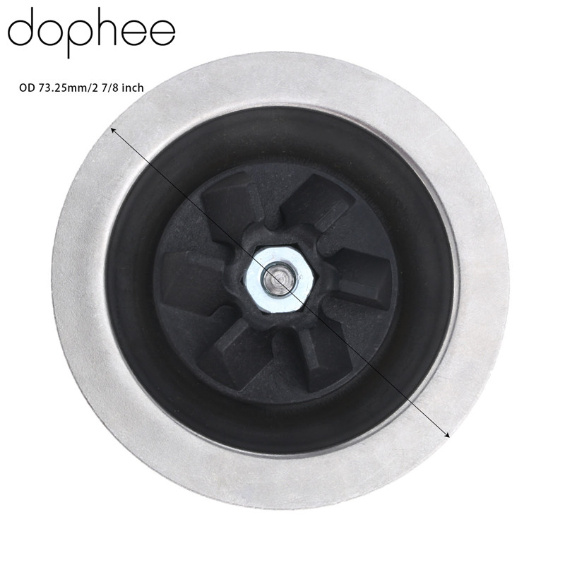 Dophee 3 ''Rvs Blender Blade + Blender Rubber Pakking O Ring Seal, Past Black & Decker, 77666, Premium