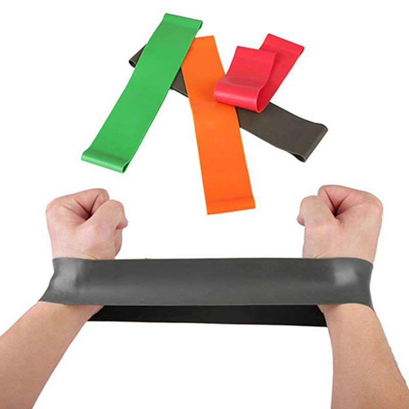 Sports Yoga Resistance Rubber Bands Fitness Elastic Bands Gym Strength Training Pilates Latex Elastic Bands