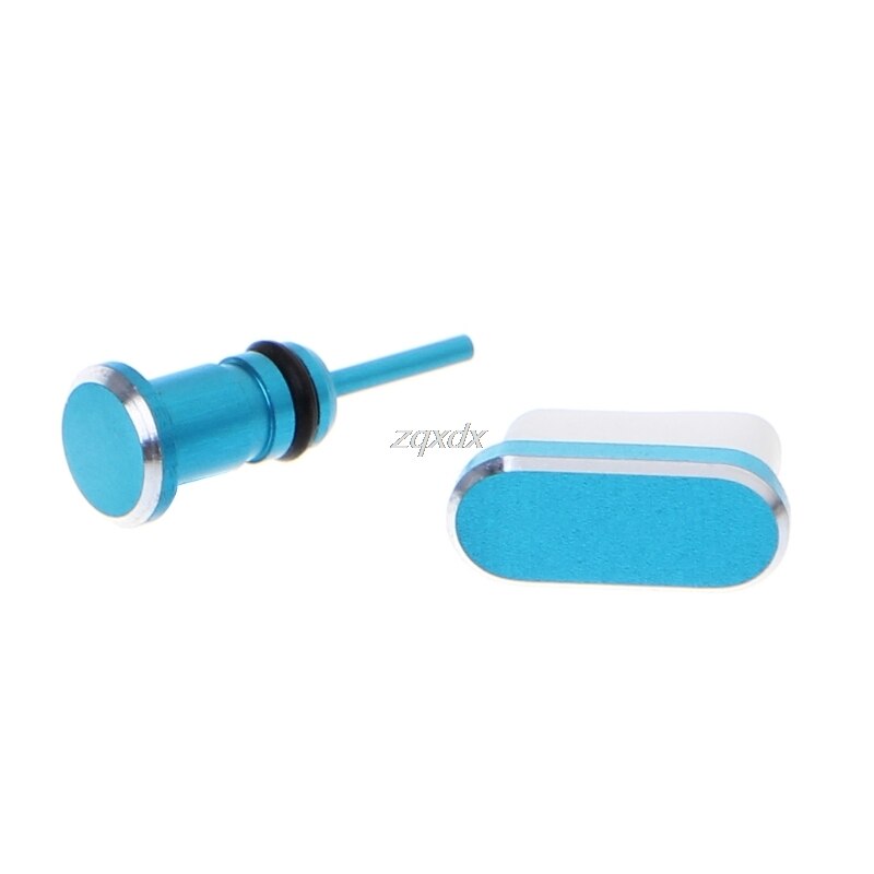 Type C Anti Dust Plug Set USB Type-C Port and 3.5mm Earphone Jack Plug For Samsung Galaxy S8 S9 Plus Huawei P10 P20 lite