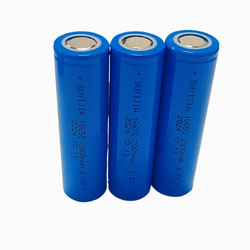 2000mah 18650 Rechargeable Battery with Charger 3.7V Li-ion Batteries for Electric Pointer Doorbell Flashlight Lithium Battery