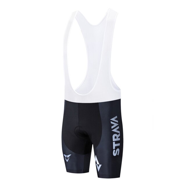 Pro Fiets Bib Shorts Mannen Outdoor Wear Mtb Bike Fietsen 19D Coolmax Gel Padded Rijden Bib Shorts Fietsen shorts: WHITE / Xxxl