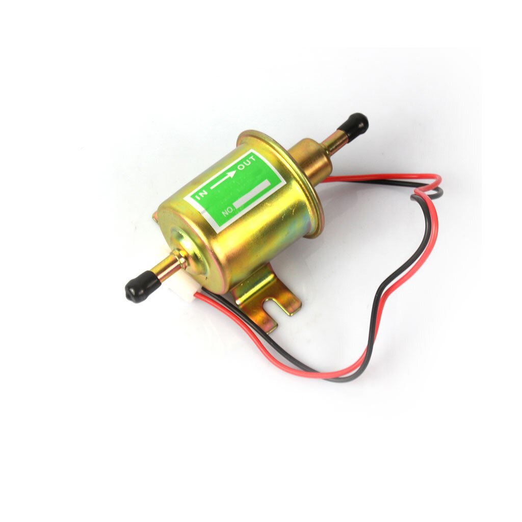 Bil gas diesel brændstof pumpe inline lavtryk elektrisk brændstof pumpe 12v bil gas diesel brændstof pumpe inline lavtryk