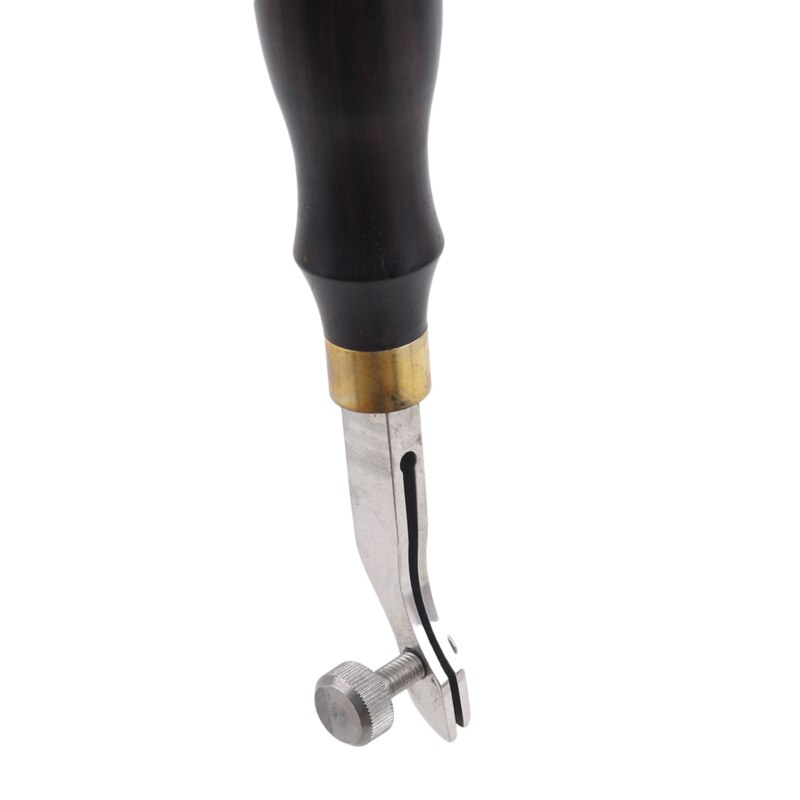 1pcs Adjustable Leather Edge Liner Handmade Leather Tool Edge Pressure Groove Scriber: line with 1.5mm