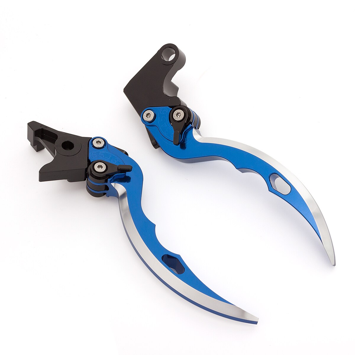 CNC Aluminum 170mm Knife Blade Brake Clutch Lever Handles Motorcycle Accessories For Honda CBR954RR 2002-2003 2002 2003: Blue