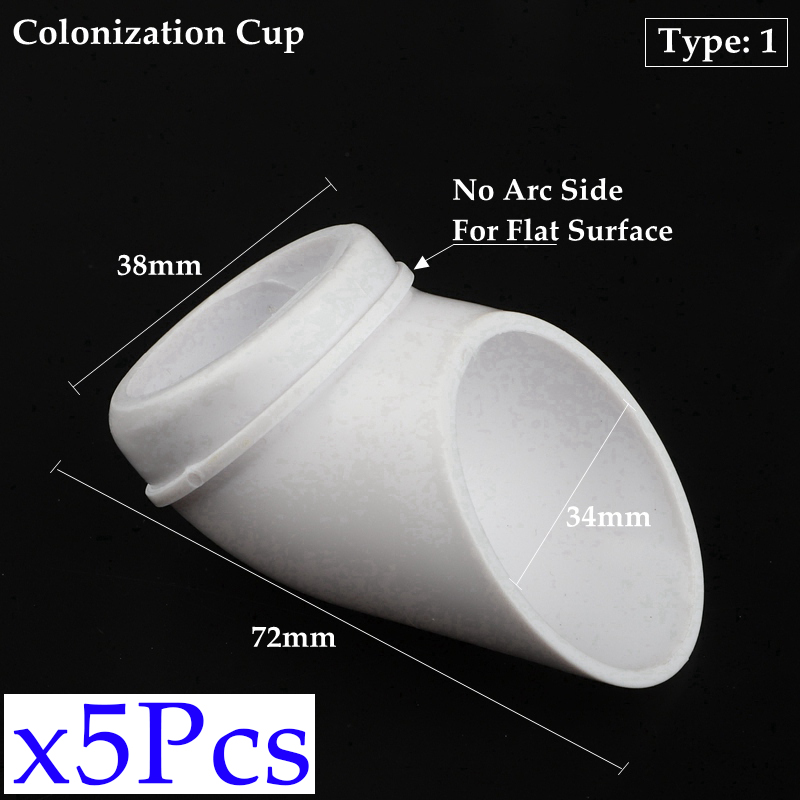 DIY Garden Balcony Strawberry Planting Planter Pot Farm Greenhouse Vertical Hydroponic Growing System PP Colonization Cups: Red