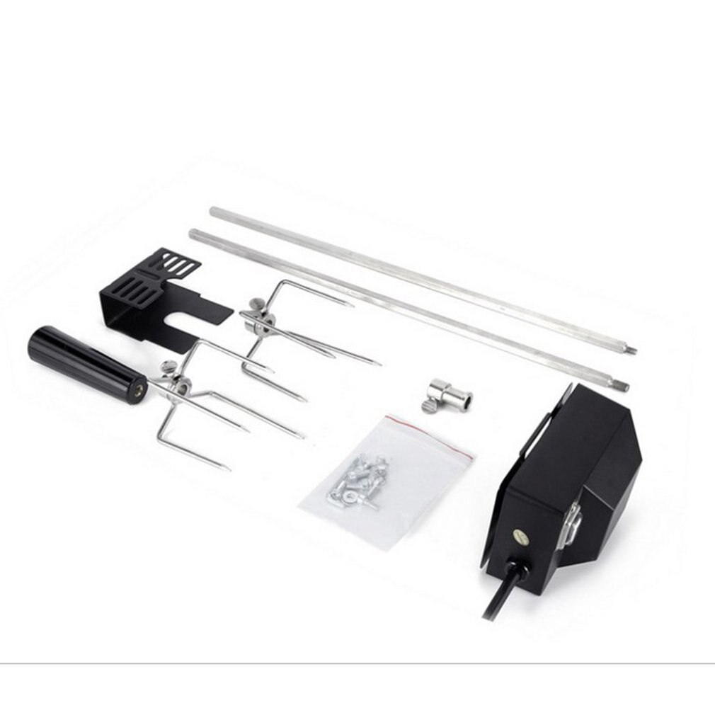 Simple Barbecue Fully Automatic Flip Grill Home Rotating Barbecue Machine Portable Stainless Steel Outdoor Flat Pan