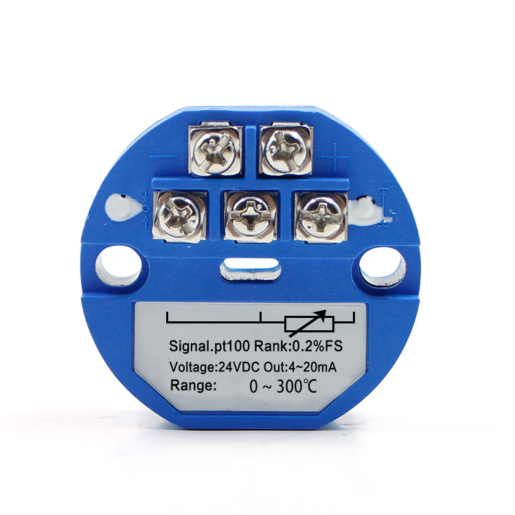 Pt100 type  to 4-20ma -50-50 0-50 0-100 200 300 grader rtd input 4-20ma output  dc24v termisk modstand temperatur transmitter: 0-300 celsius