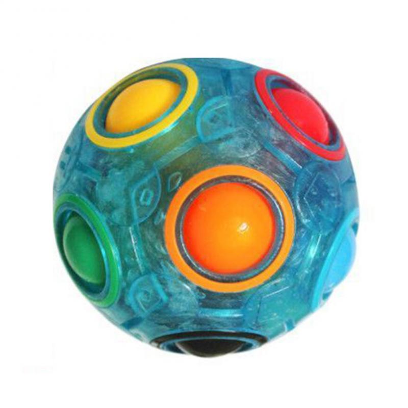 Kreative Magie Regenbogen Ball Pädagogisches Färbung Lernen Spielzeug Für Kinder Erwachsene Schreibtisch Büro Anti Stress Jungen Mädchen Magie Cube