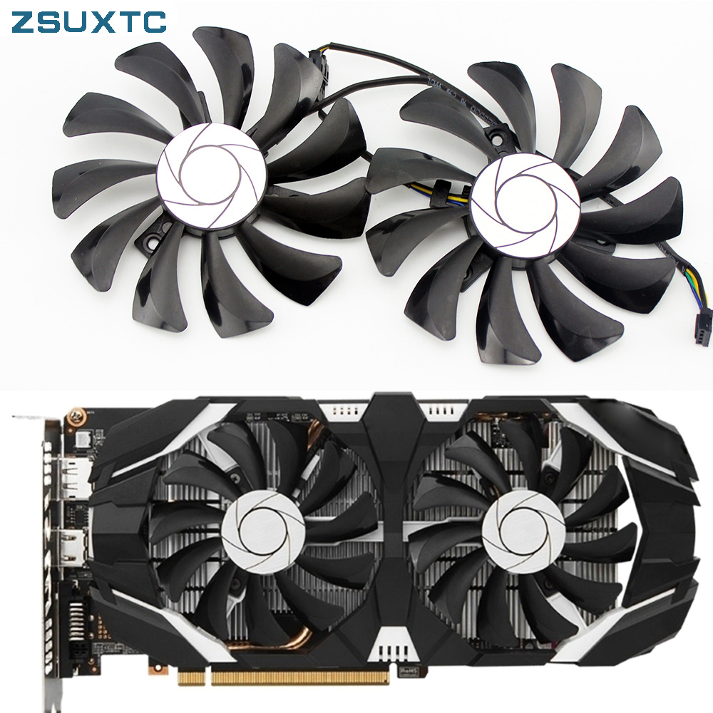 85MM HA9010H12F-Z 4Pin Cooler Fan Replacement For MSI GTX 1060 OC 6G GTX 960 P106-100 P106 GTX1060 GTX960 Graphics Card Fan