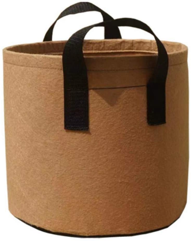5 Pack Anlage Aussaat Wachsen Taschen Gemüse Blume Topf Pflanzer Kartoffel Garten Topf Anlage Wachsenden Taschen 2/3/5/7/10 Gallonen
