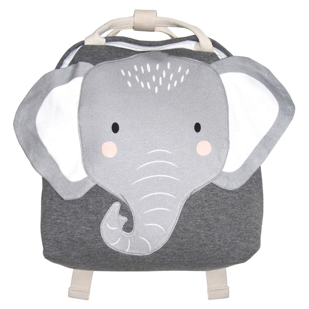 Durable animal backpacks For Children Kids Schoolbag/Soft bag: gray elephant