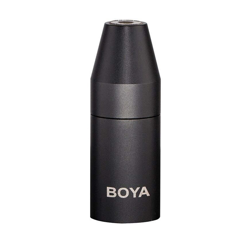 BOYA 35C-XLR 3.5mm (TRS) Mini-Jack Female Microphone Adapter to 3-pin XLR Male Connector for Sony Camcorders Recorders &amp; Mixers: 35C-XLR