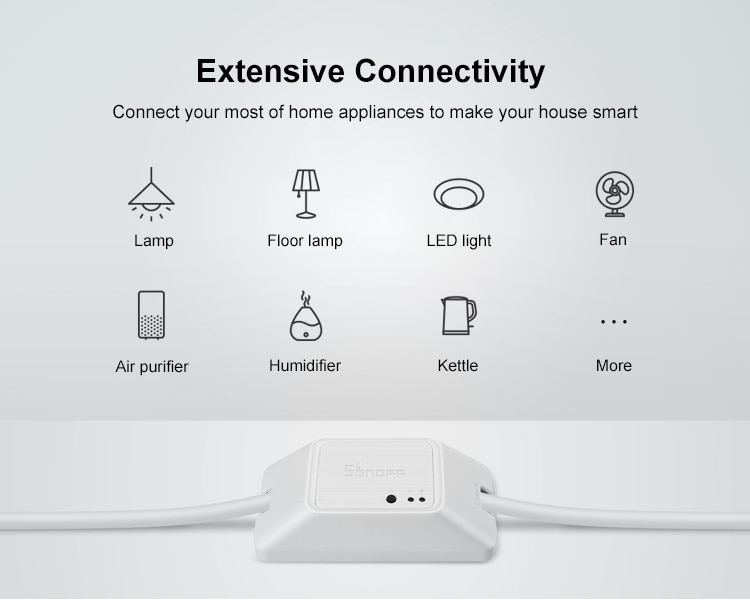 Sonoff Zigbee Schakelaar Module BASICZBR3 Diy Smart Home Apparaat Schakelaar Smartthings Hub Draadloze Schakelaars Voor Alexa Google Thuis