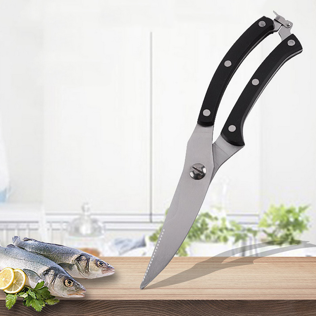 Strong Knives Kitchen Shears Stainless Steel Poultry Fish Chicken Bone Scissors for Kitchen Worldwide Store
