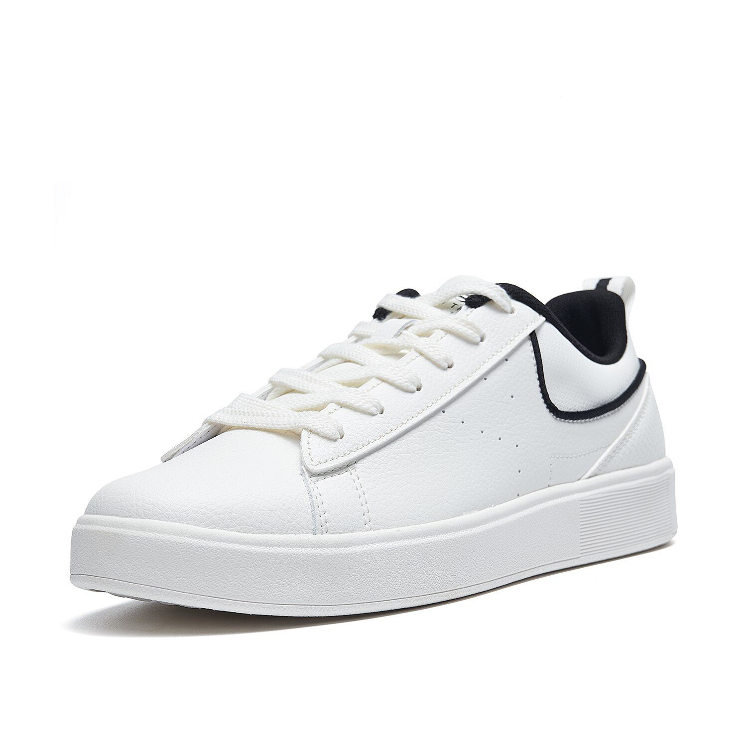 Xtep Men's Shoes Students Leisure Sports Street Skate White Shoes Stylish Sport Shoes Sneaker Street Lovers 979319310118: white / 43