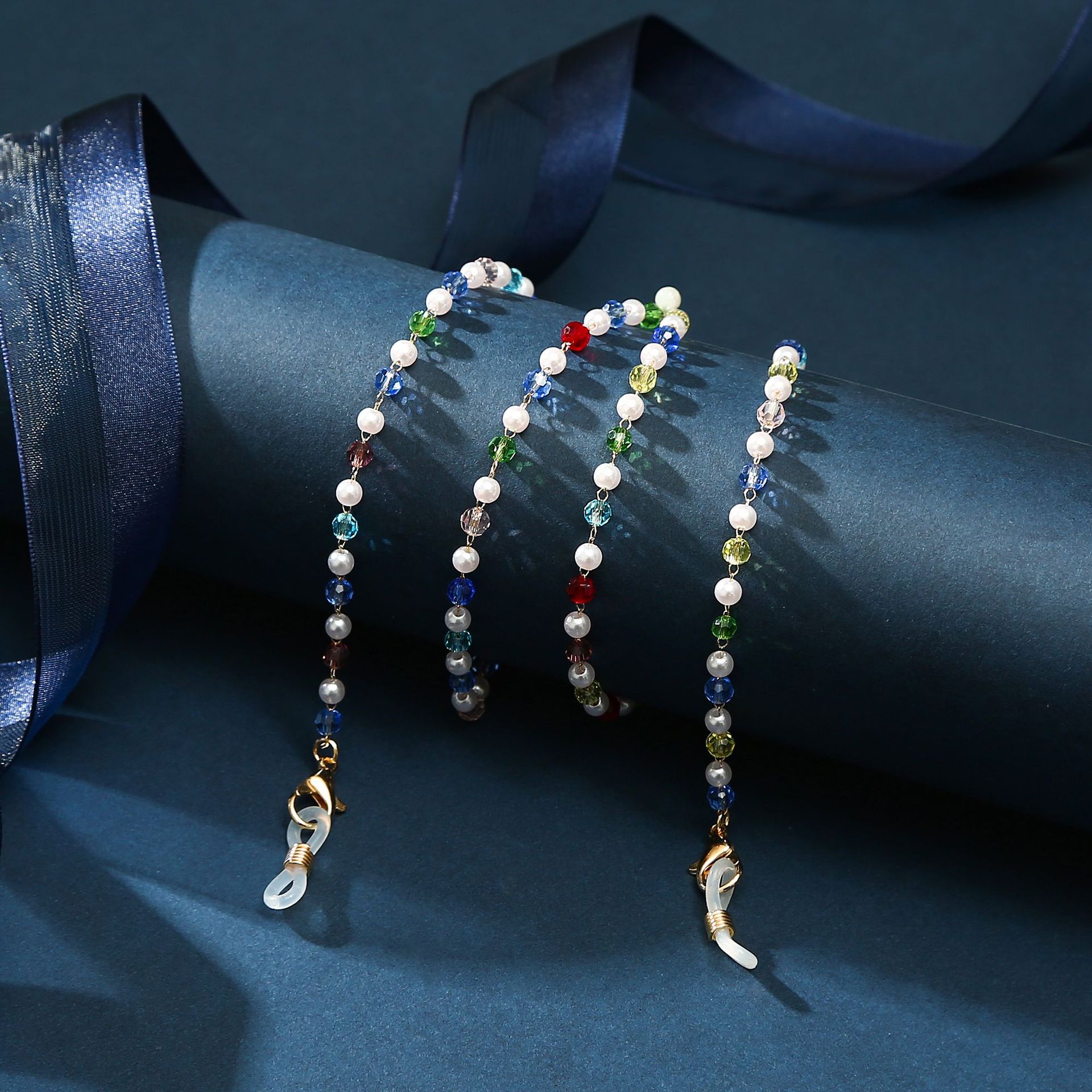 2022 Mode Parel Masker Kettingen Glazen Ketting Cross Brillen Zonnebril Bril Metalen Ketting Holder Cord Lanyard Ketting: 8