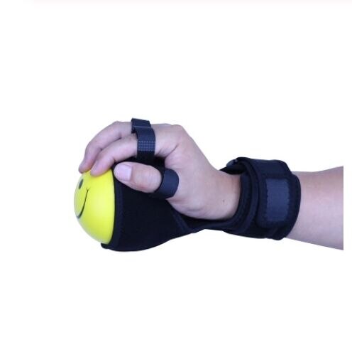 Electric Hand Massage Ball Infrared Therapy Compress Stroke Hemiplegia Finger Rehabilitation Recovery Training Machine: D