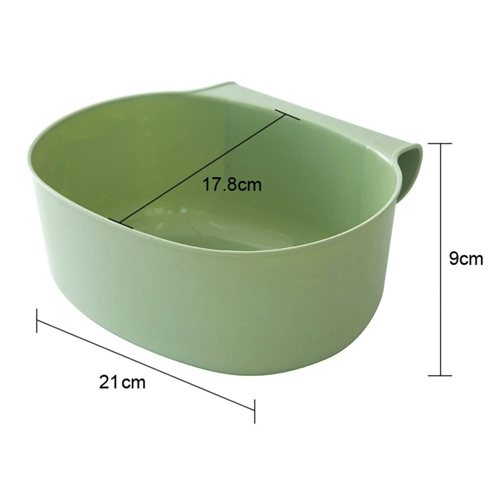 European Style Home Kitchen Cabinet Cupboard Door Back Trash Container Hanging Trash Garbage Bin Storage Box