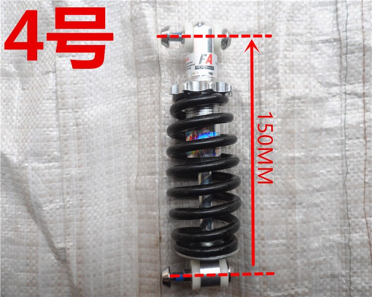 Bicycle spring shock absorber folding bike mountain bike spring shock absorber spring Bicycle frame accessories 125mm-180mm