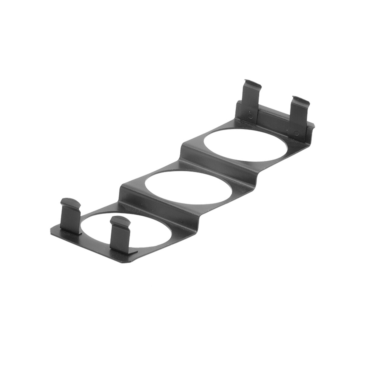 52mm 2 "trippelhåls mätarhållare pod / panel stereo radio tre mätare i instrumentbräda enkel din gauge trim för 12v bilar