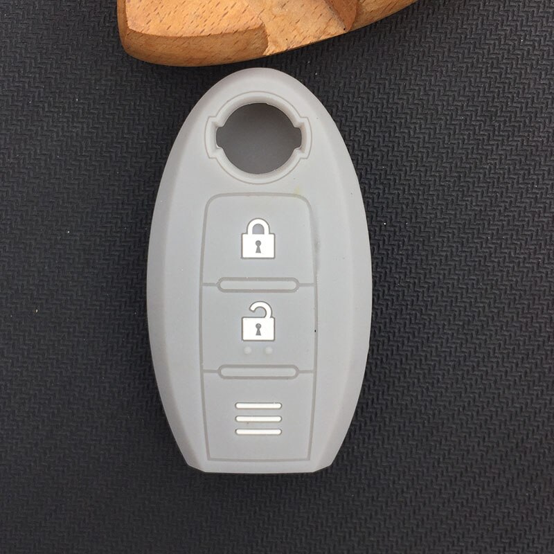 Housse de protection pour clé de voiture en Silicone, 3 boutons, pour Nissan Micra Murano Juke Alissa Pulsar x-trail note almera Altima, télécommande