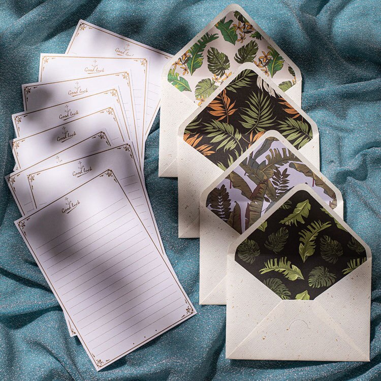 10 Stks/set Prachtige Vintage Enveloppen Classic Van Gogh Olieverf En Plant Artistieke Enveloppen Voor Letters Huwelijksuitnodiging