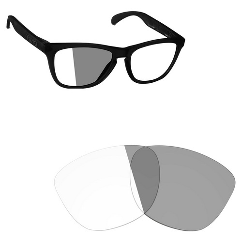Verres de rechange polarisants Oakley Frogskins | Verres de rechange, variétés de montures, pour Oakley Frogskins: Photochromic Clear