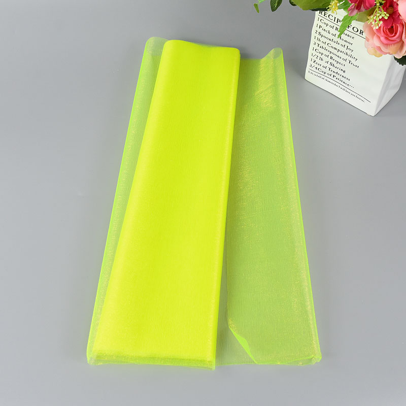 Rollo de tul para decoración de boda, tela transparente de Organza de cristal para fondo de de cumpleaños, fajas para silla de boda, hilo decorativo, 5/10m