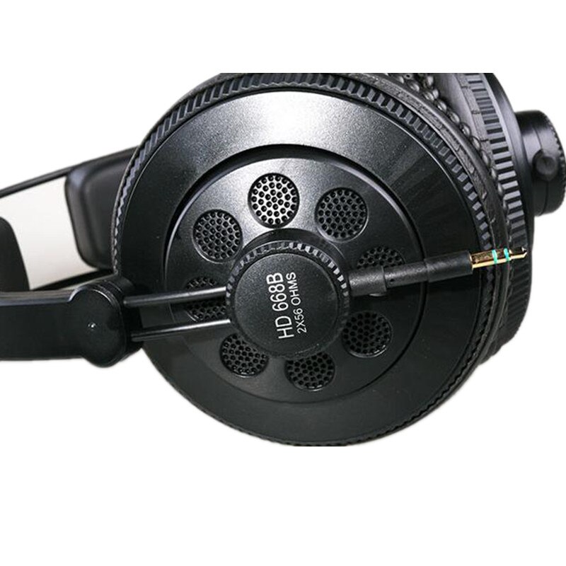 Superlux HD668B Hoofdtelefoon Professionele Semi-open Studio Standaard Dynamische Headset Monitoring Voor Muziek Afneembare diepe Bas