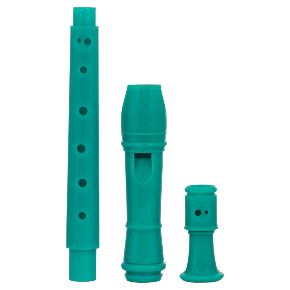 ABS Soprano Descant Recorder Clarinet 8 Holes German Style C Key with Fingering Chart Cleaning Stick for Kids Beginners