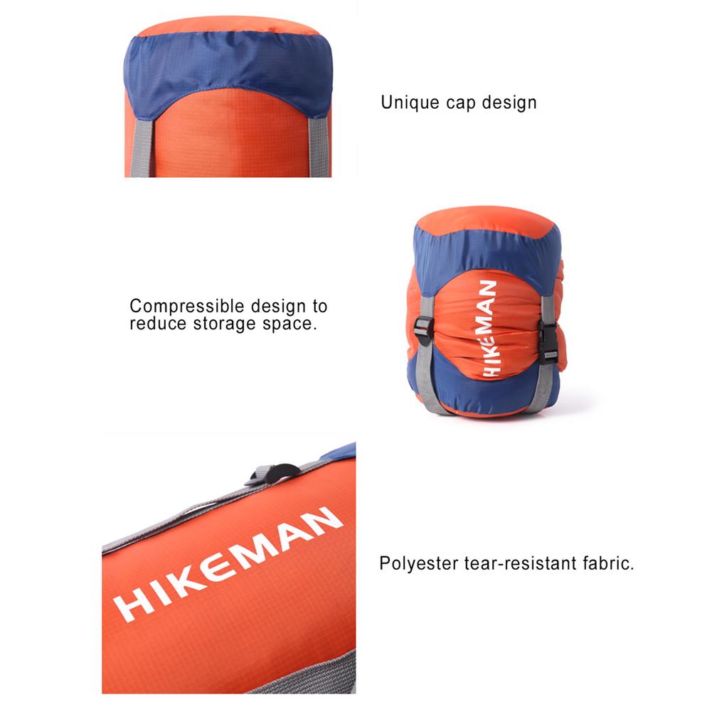 Wasserdicht Kompression Zeug Sack draussen Camping Schlafsack Nylon Lagerung Tasche Für Camping Reise Wandern