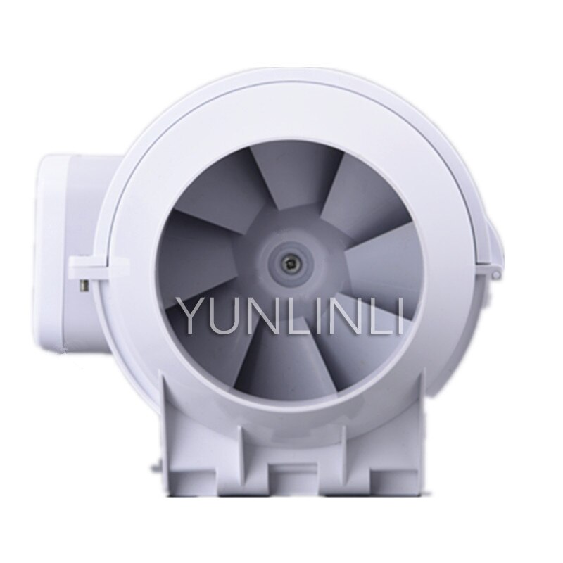 Round Duct Fan 100MM Kitchen Fume Exhaust Fan 4 Inch Powerful Exhaust Fan Bathroom Ventilation Exhaust Fan Powerful Mute