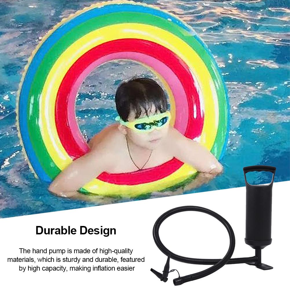 Pompe à Air manuelle bidirectionnelle à haut rendement pompe à Air manuelle peut être utilisée avec des jouets de piscine anneau de natation gonflable