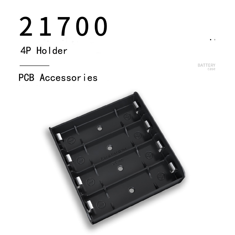 DIY Power Bank Cases 21700 Battery holder 21700 Battery case 21700 Storage Box 1P/2P/3P/4P Rechargeable Battery 21700 box 4pcs