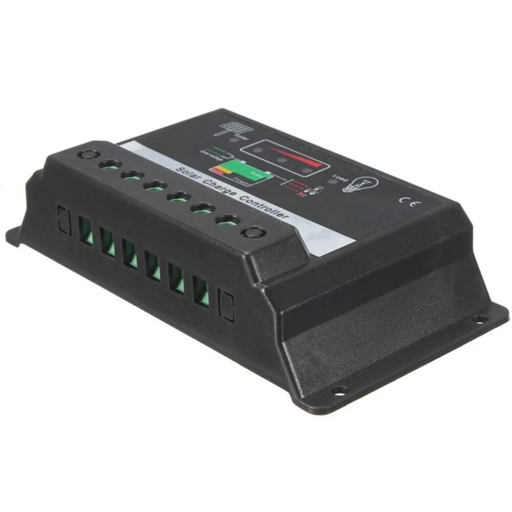 Solar Charge Controller 30A PWM Solar Charging LED Screen Safe LED Display 30A Charger Controller