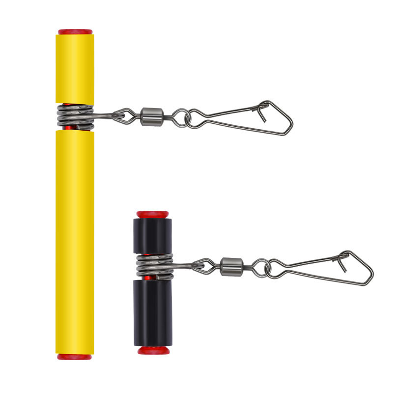 20/10 Pcs Black Plastic Head Swivel Sea Fishing Balance Strong Snap String Hooks Bracket Anti-winding Tackle Sinker Slides: 10 / Red
