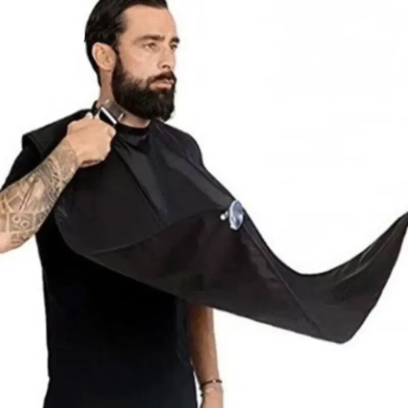 Herren Bart Rasier schürze-Reinigungs lätzchen für Friseure und Rasierer-perfektes für Pflege und Hygiene: Ursprünglich Titel