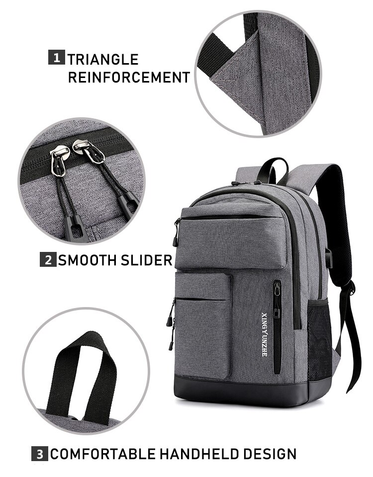 Chuwanglin männlichen Laptop Rucksack Lässig Reise Bagpack Große schule Schüler schule tasche rucksäcke für Teenager mochilas H122302