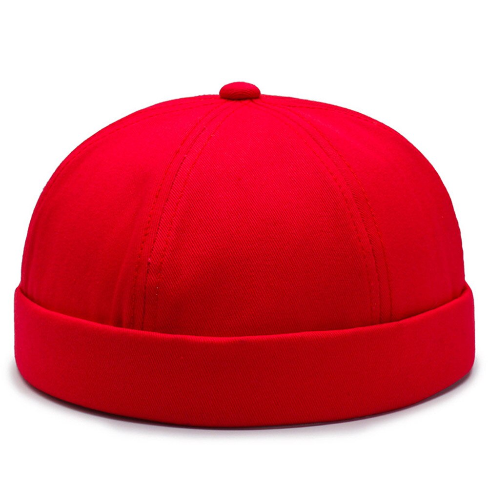 Bonnet sans bord pour hommes et femmes: red