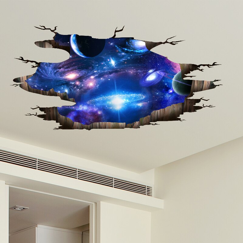wondever Muursticker raketten ruimte muursticker planeten zonnestelsel astronaut ruimteschip muursticker wanddecoratie voor jongens kinderkamer babykamer speelkamer