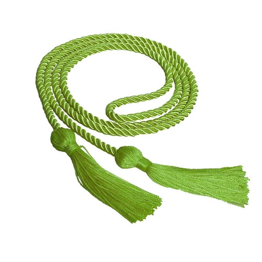 1 pièces couleur unie Graduation cordons avec gland Polyester fil honneur cordon pour les étudiants de fin d'études