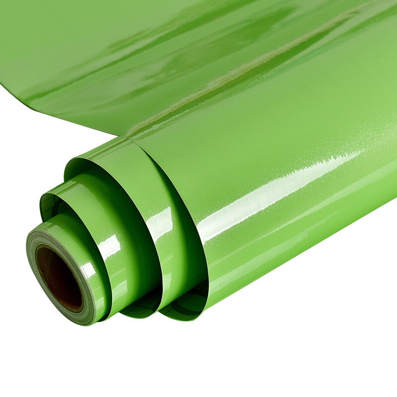 Wasserdicht PVC Schrank Selbst Klebstoff Kontakt Papier Schrank Für Tür Möbel Aufkleber Schlecht Küche Dekor: Grün