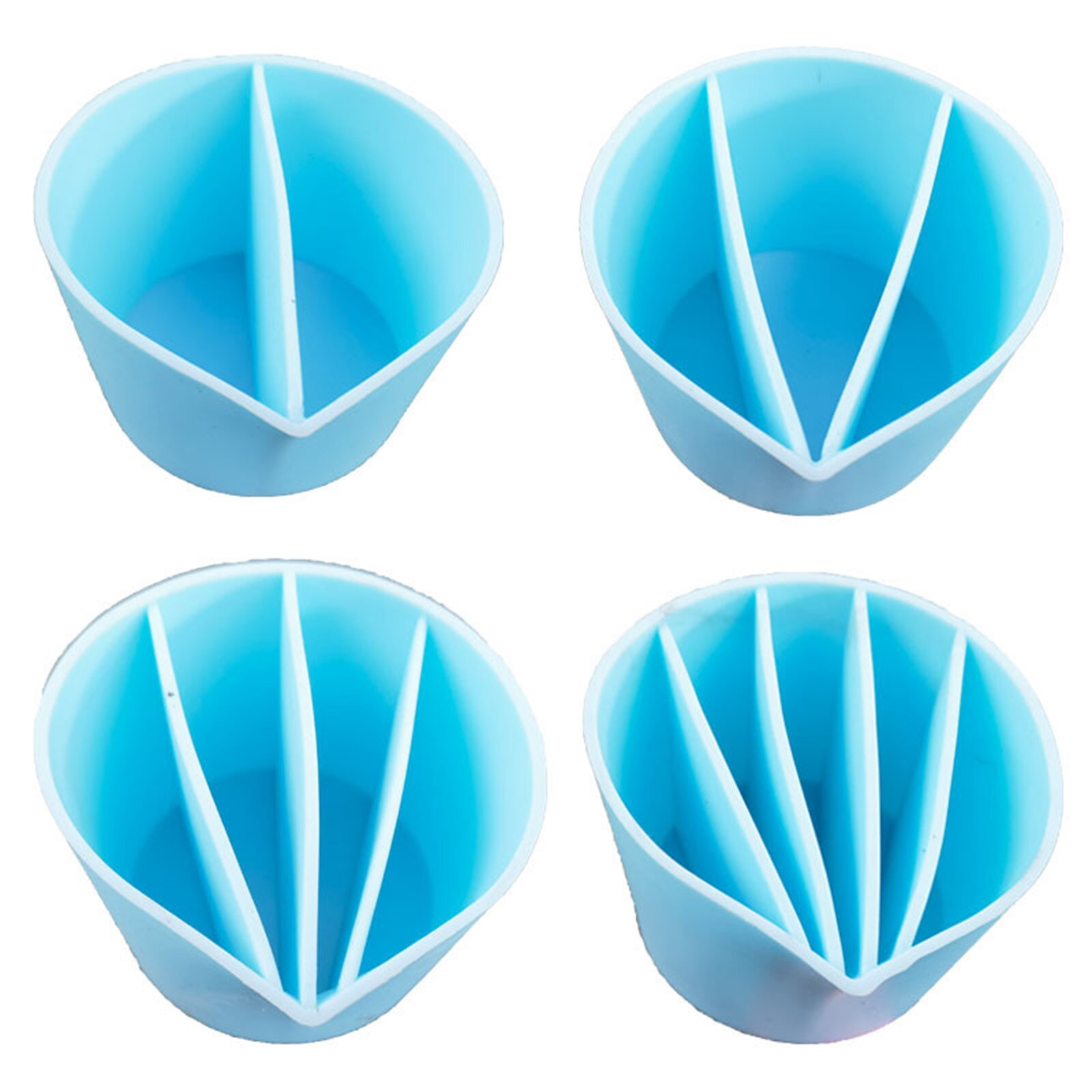 Silicone Epoxy Resin Mixing Cups DIY Epoxy Resin Distribution Measuring Cup Tools for Jewelry Making Painting Color Mixing Cup